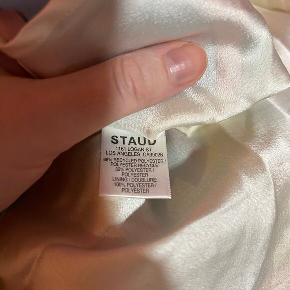 NWT Staud Milla mini-dress in Citrus Kaleidoscope - size 16 - Picture 3 of 6